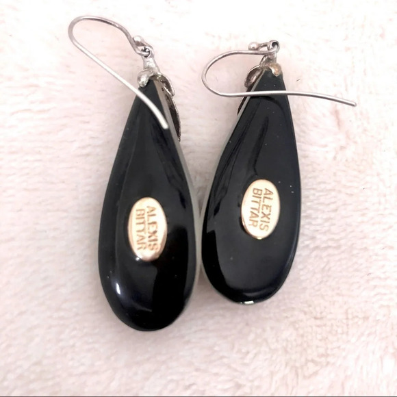 Alexis Bittar | Lucite Teardrop Earrings - Picture 3 of 5